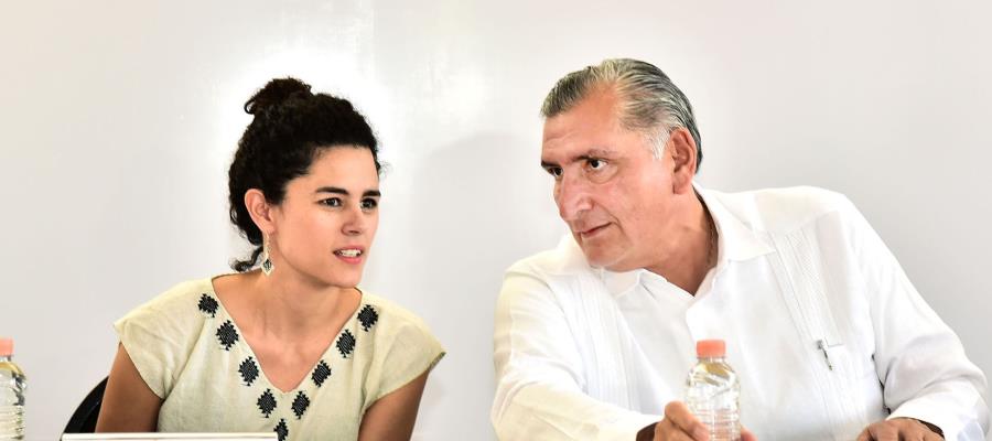 No la tendrá fácil, pero es una mujer capaz, dice Adán Augusto ante llegada de Luisa Alcalde a Segob