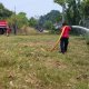 Se incendian pastizales detrás del fraccionamiento El Encanto en Parrilla