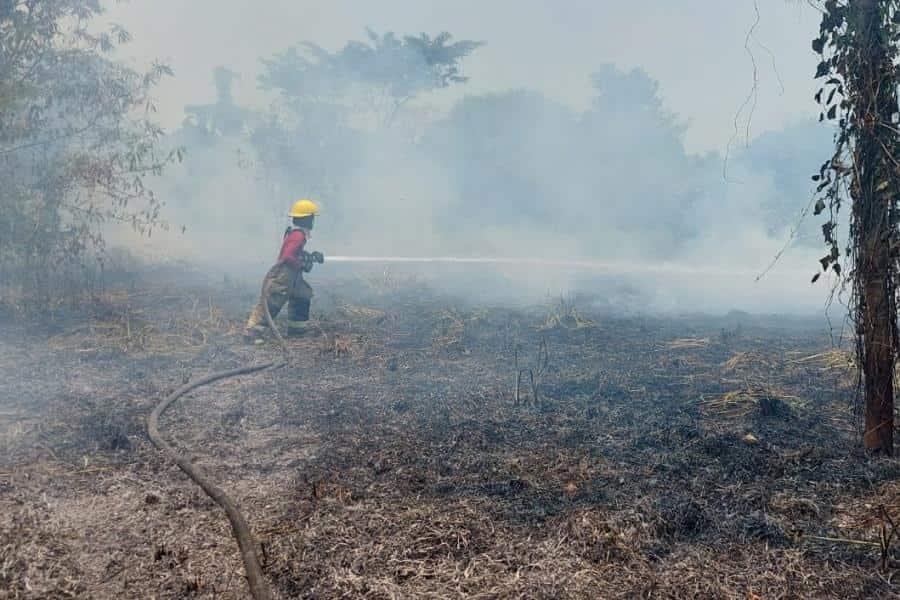 A "comportarse como la gente", ante incendios provocados, llama Gobernador Merino