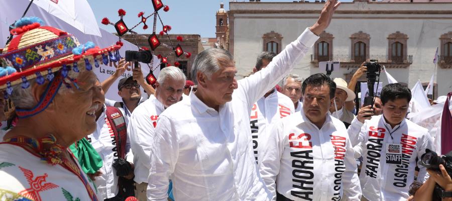 En Zacatecas, Adán Augusto rinde homenaje a migrantes; "muchos se fueron por necesidad"