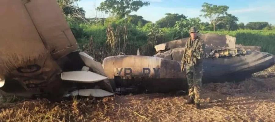 Ejército de Venezuela destruye avioneta proveniente de México