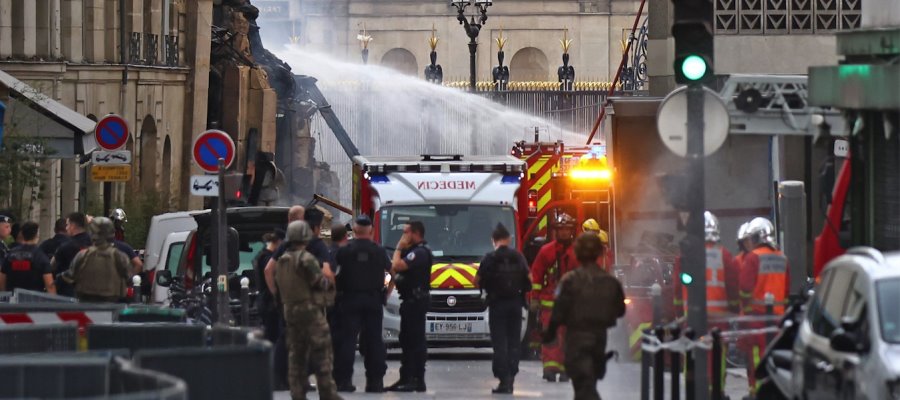 Explosión en barrio de París deja al menos 29 heridos