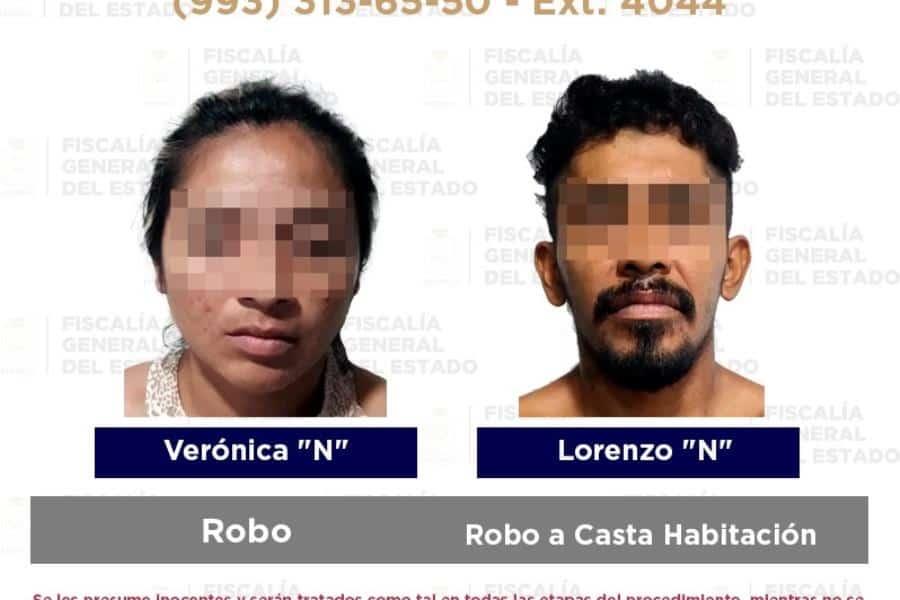 Aseguran en Quintana Roo a mujer acusada de robo a empresa tabasqueña