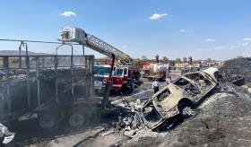 Carambola en carretera de Jalisco deja 5 muertos y 14 heridos