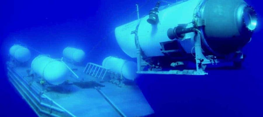 Muere tripulación del submarino Titán que turisteaba" en torno al Titanic