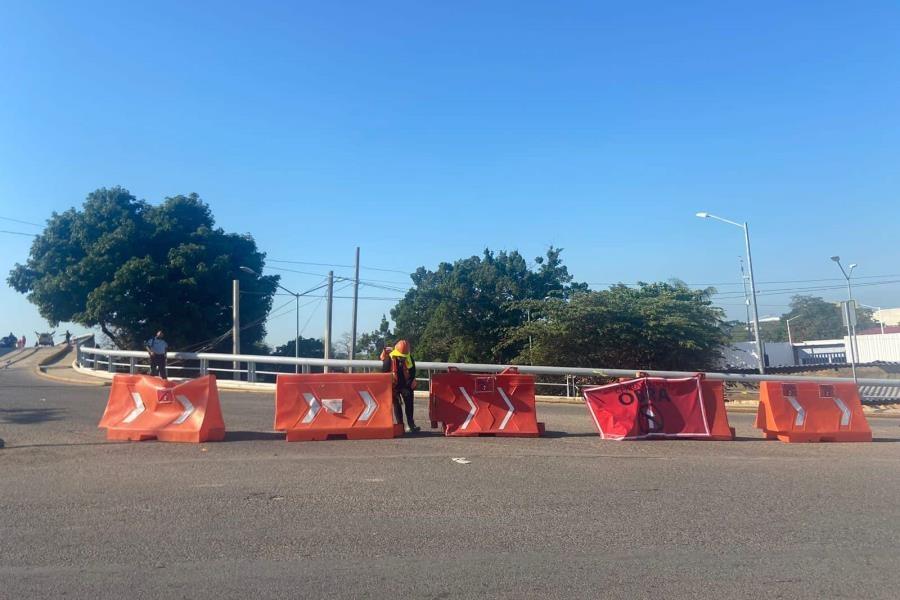 Reabren puente Grijalva III a un carril en doble sentido