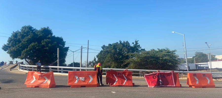 ¡No hay para cuándo! Seguirá cerrada circulación de Paseo Tabasco a Gaviotas por puente Grijalva III