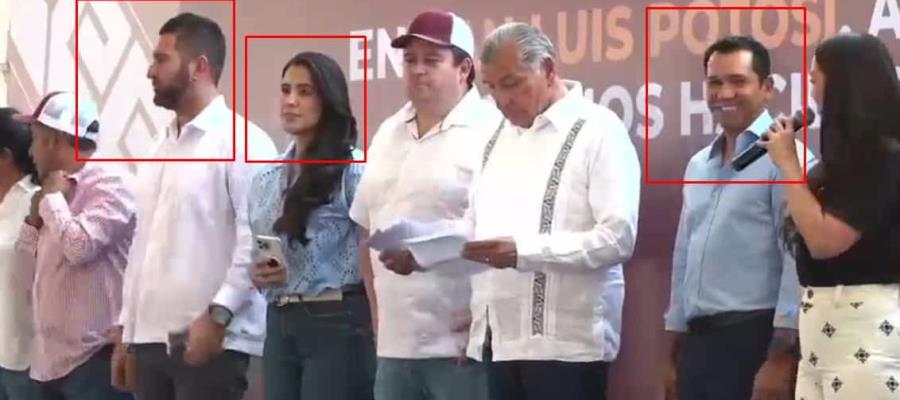 Bancada de diputados del PVEM en Tabasco acude a evento de Adán Augusto en SLP