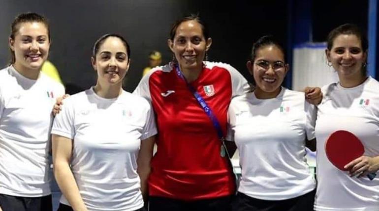 ¡Cayó la primera! Equipo femenil de tenis de mesa obtiene bronce para México en Juegos Centroamericanos