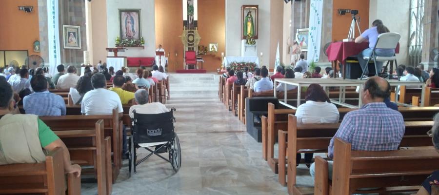 Celebran con misa en Catedral el 459 aniversario de la fundación de Villahermosa