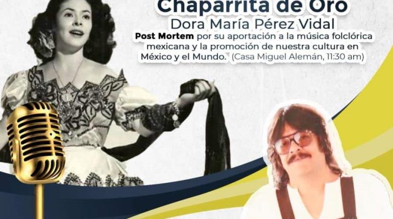 Galardonarán con micrófono de oro a la ´Chaparrita de Oro´ y a ´Chico Che´