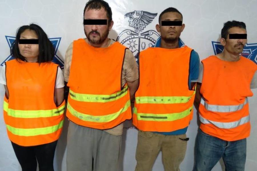 Detienen a 4 en Ciudad Juárez, intentaron quemar a policías