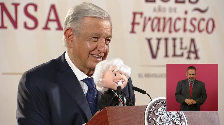 Presume AMLO al ´AMLITO´ que dice frases como "me canso ganso"