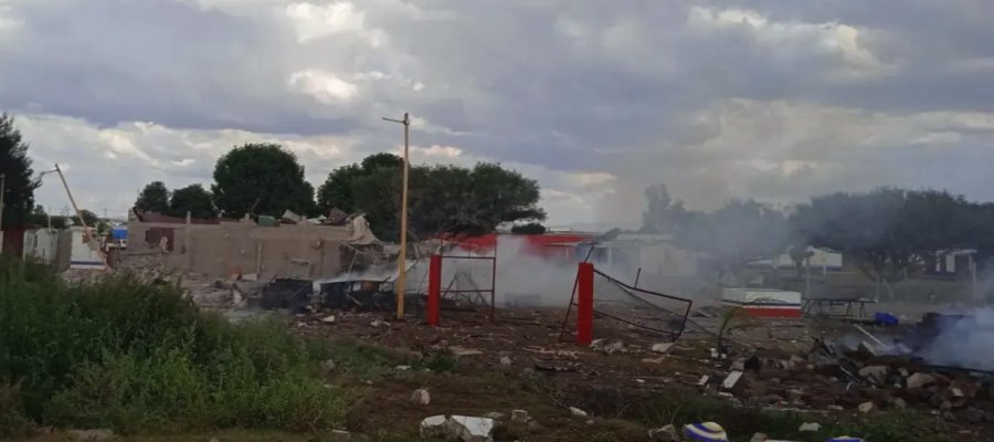 Explosión de polvorín deja al menos 9 heridos en Tultepec, Edomex