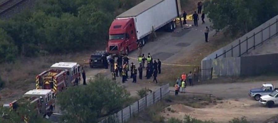 Arrestan a 4 mexicanos en EU por muerte de 53 migrantes en tráiler de Texas