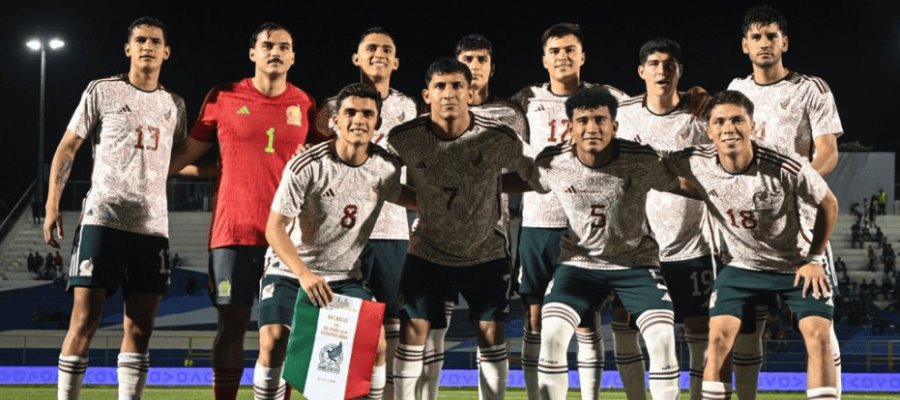 México inicia con el pie derecho en futbol en los Centroamericanos al vencer 2-0 a Domicana