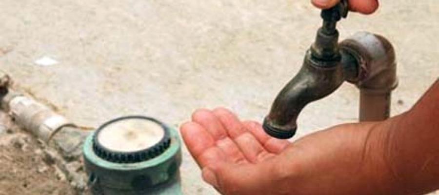 Habrá baja presión de agua potable este jueves en zona Centro