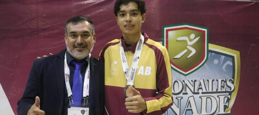 Taekwondo suma una medalla más para Tabasco en Nacionales Conade