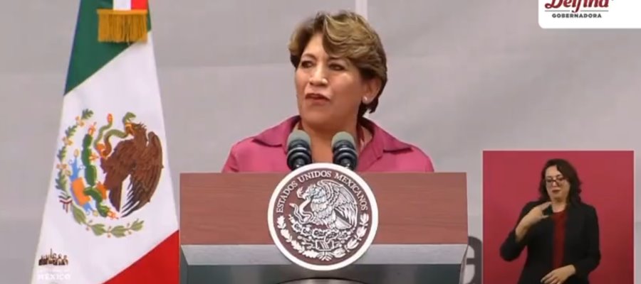 México vive por primera vez una democracia, señala Delfina Gómez