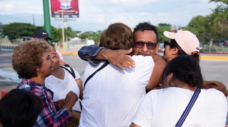 Dan de alta a 13 trabajadores liberados de la SSPC de Chiapas