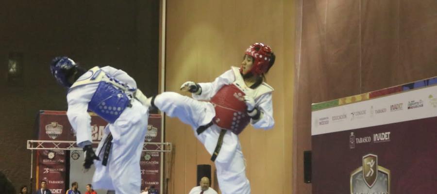 Taekwondo y judo suman preseas de bronce para Tabasco en Nacionales Conade