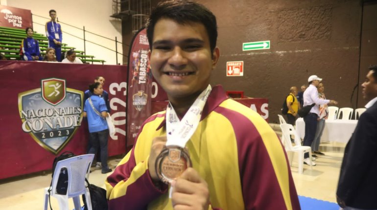 Tabasco logra 45 medallas en Juegos Nacionales CONADE