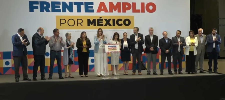 Define Frente Amplio por México reglas para el 2024