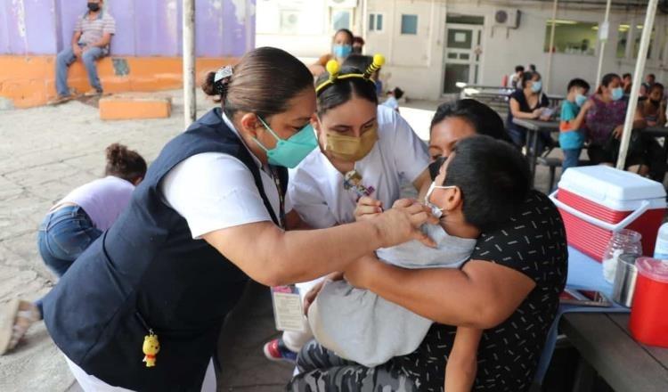 Llama Salud a completar esquema en menores, "hay vacuna en todos lados"