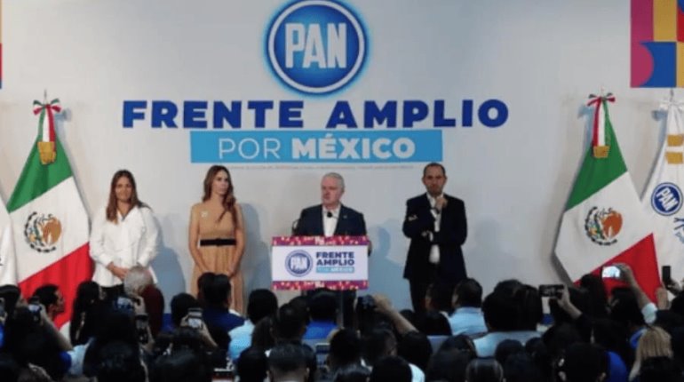 Oficializa Creel su registro como aspirante al Frente Amplio por México