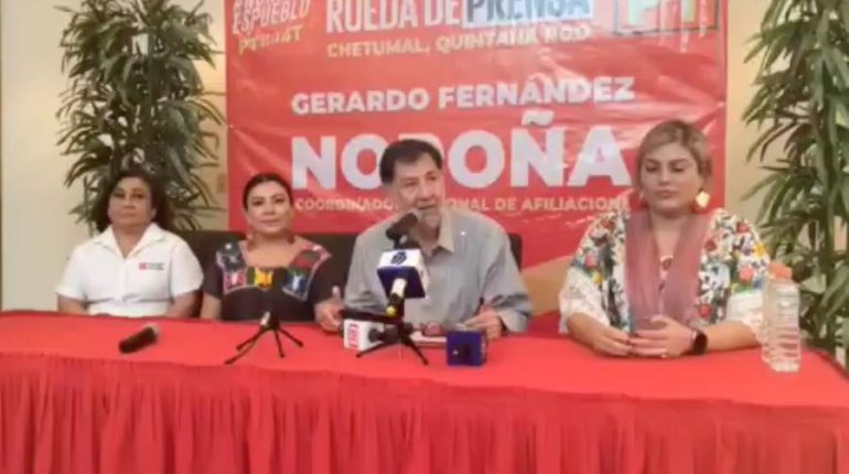 Destaca Noroña que aunque no lo contemplaban en encuestas de "corcholatas", ahora figura en el tercer y cuarto lugar