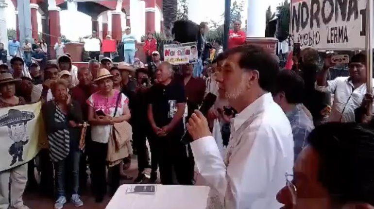 ´La derecha está haciendo el ridículo´, dice Noroña sobre proceso de la oposición