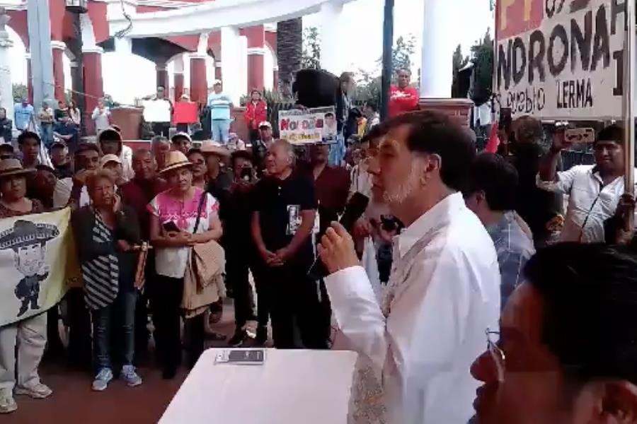 ´La derecha está haciendo el ridículo´, dice Noroña sobre proceso de la oposición