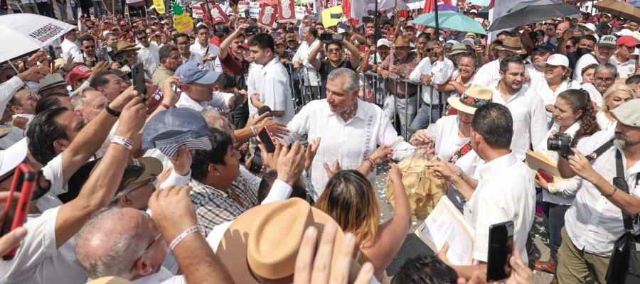 Anuncia Adán Augusto que en agosto volverá a Tabasco para visitar 5 municipios