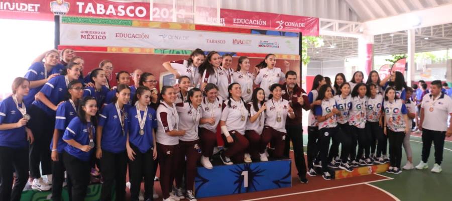 Baja California se ubica como la mejor delegación en basquetbol 5x5 en Nacionales Conade