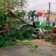 Tormenta pega a Tabasco y provoca afectaciones