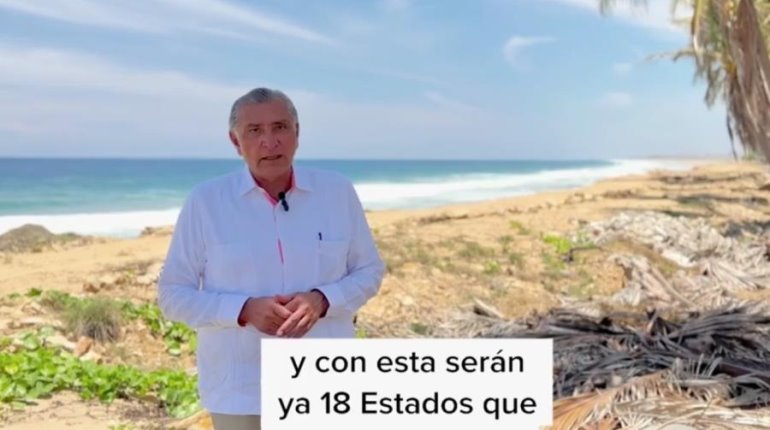 Presume Adán Augusto haber recorrido 18 Estados en poco más de tres semanas