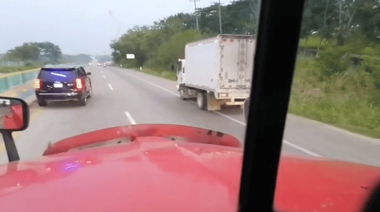 Intentan robar tráiler en la Villahermosa-Macuspana