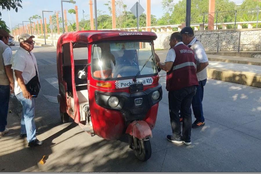 Para sacar a pochis piratas Semovi mantendrá vigilancia en malecón de Gaviotas: Almotab