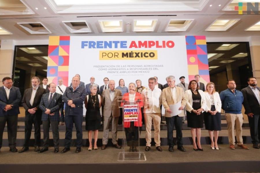 Aspirantes de la oposición inician recolección de 150 mil firmas