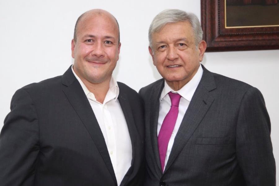 Se reúne Enrique Alfaro con AMLO, tras declinar a buscar candidatura de MC a la Presidencia