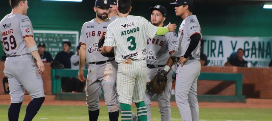 Olmecas barre a Tigres de QR  en el Centenario y Carlos Franco se estrena con HR