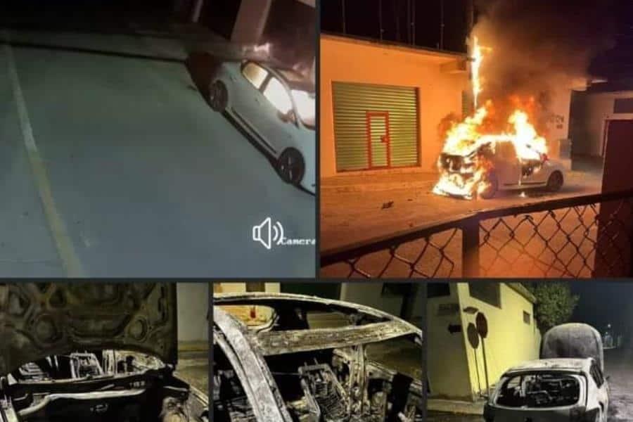 Sujetos incendian auto en Jonuta; propietaria responsabiliza al alcalde