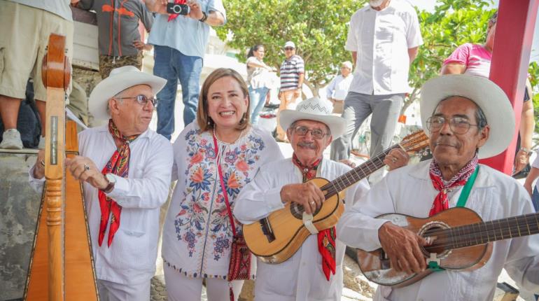 "Vamos 2-0, está cerca del ponche", le dice Xóchitl Gálvez a AMLO