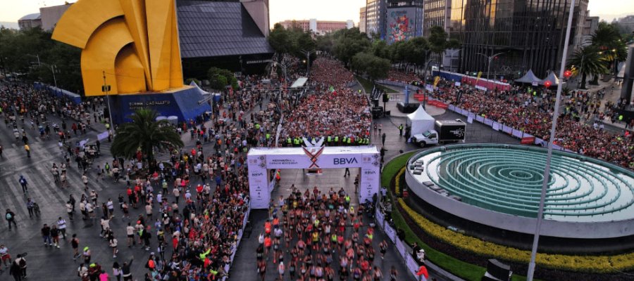 Muere corredor durante Medio Maratón de la CDMX