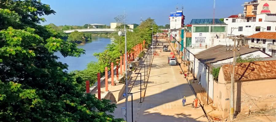 PEC revisará si es seguro transitar por calles del nuevo malecón antes de su reapertura: Segobtab