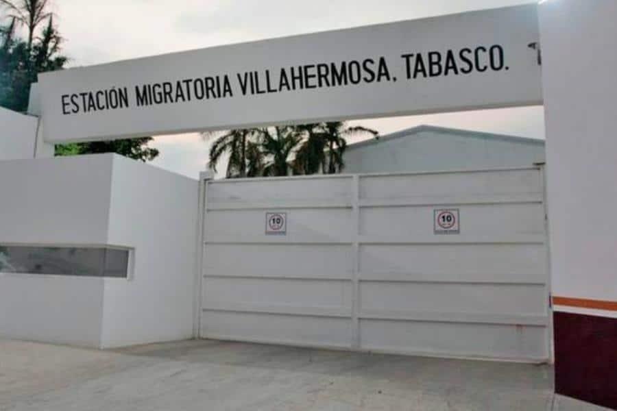 Investigan a agente migratorio por presunto hostigamiento a menor rescatada en Villahermosa