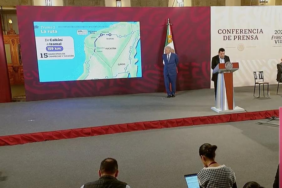 Faltan 7 km para concluir tramo 3 del Tren Maya: Fonatur