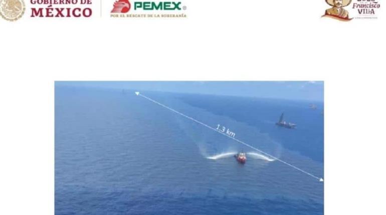 Fuga de crudo en Sonda de Campeche fue mínima y está controlada: Pemex