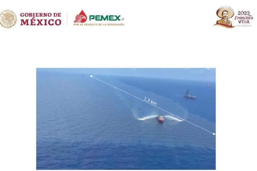 Fuga de crudo en Sonda de Campeche fue mínima y está controlada: Pemex