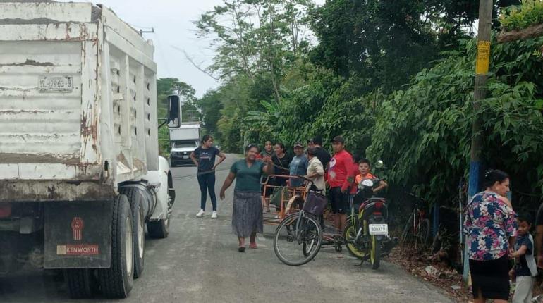 Detonaciones de SINOPEC desatan bloqueos en comunidades de Cunduacán